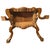 19th Century Portuguese Baroque Hand-Painted and Carved Side Table - 24" For Sale - Image 6 of 12