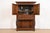 Early 20th Century R. J. Horner Style English Jacobean Carved Oak Bar Cabinet, Circa 1900 For Sale - Image 5 of 12