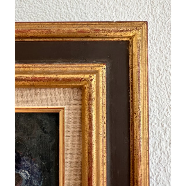 Taro Takikawa, Bouquet, 1939, Oil on Canvas, Framed For Sale - Image 8 of 12