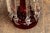 Pair of 19th Century Bohemian Ruby Glass Mantle Lusters With Prisms For Sale - Image 10 of 10
