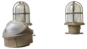Vintage Italian Marine Ship Lights in Bronze from Miletich, 1970s, Set of 3