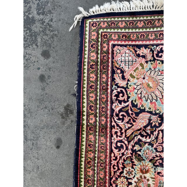 Textile 8ft 10in X 12ft Hand Knotted Silk Gulmarg Area Rug For Sale - Image 7 of 7
