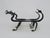 Wrought Iron Dragon Andirons, 1940s, Set of 2 For Sale - Image 6 of 10