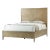 Light Modern Frame Queen Bed For Sale