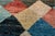 Textile Gabbeh Nomad Rug with Diamond Pattern with Natural Colors For Sale - Image 7 of 12