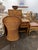 Vintage Fan Back Wicker Chair For Sale - Image 12 of 12