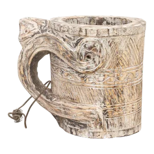 Hand-Carved Naga Milk Pot-Moyon