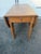 1920s Antique Oak Gate Leg Drop Leaf Table For Sale - Image 5 of 12