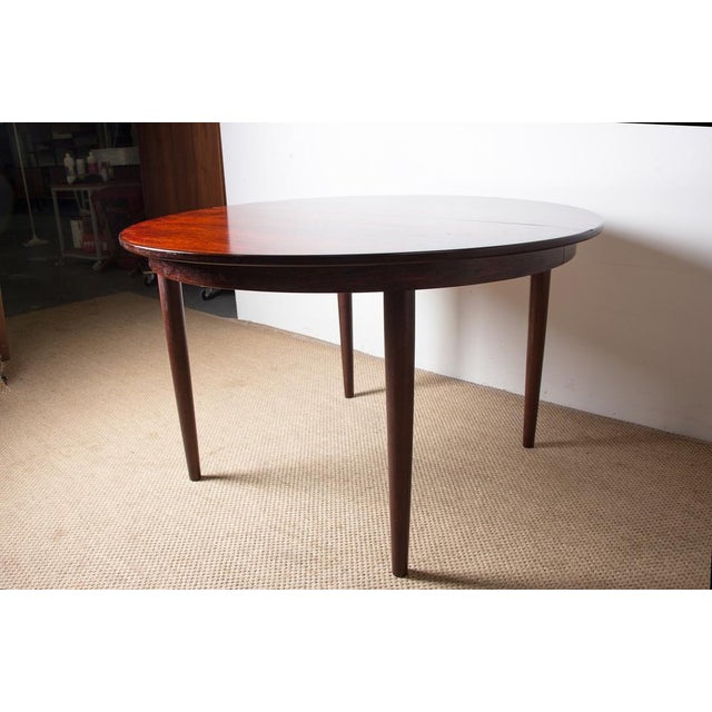 Large Danish Extendable Dining Table in Rosewood, 1960s For Sale - Image 11 of 18