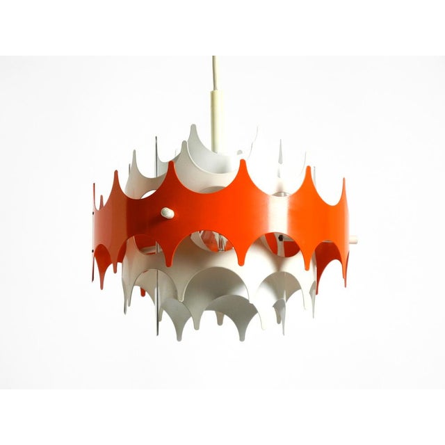 Space Age Metal Pendant Lamp from Doria Leuchten, 1960s For Sale - Image 10 of 18