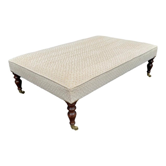 George Smith Standard Style Ottoman For Sale