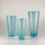 A refined and visually striking set of three Murano glass vases, designed in the style of Gio Ponti and dating to the...