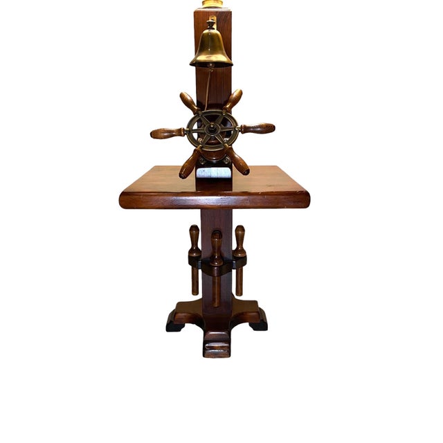 1960s Nautical Floor Lamp With Table Chairish