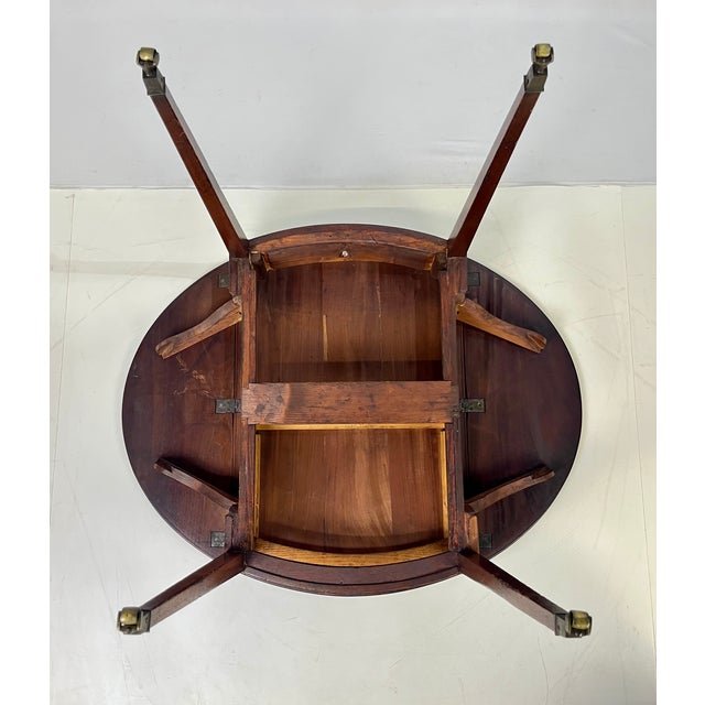 Early 19th Century Period Georgian Mahogany Pembroke Table With Banded Edge For Sale - Image 6 of 18