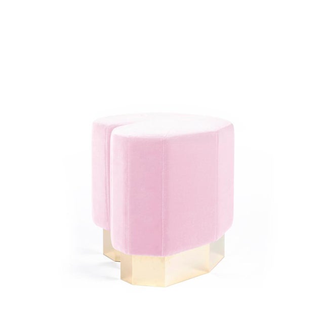 Set of Mint Green Queen Heart Stools by Royal Stranger For Sale - Image 17 of 18