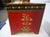 Folk Red Painted Chest With Floral Motifs For Sale - Image 9 of 17
