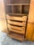 Brown Henredon Solid Walnut Linen Press/Armoire - Late 20th Century - Late 20th Century - 2 Available For Sale - Image 8 of 10