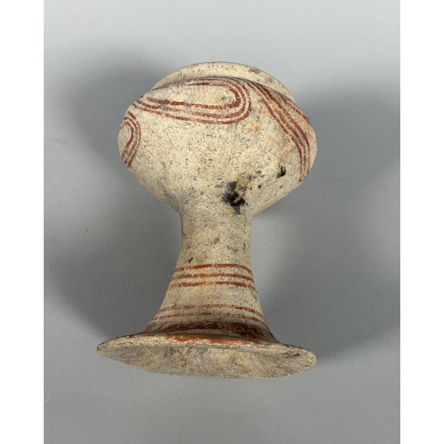 Ceramic Terracotta Vase from Ban Chiang For Sale - Image 7 of 8