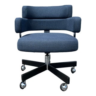 Mid Century Modern Desk Chair Attributed to Pierre Paulin For Sale