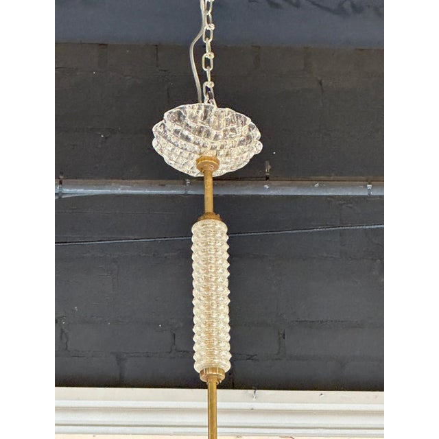 1960s Vintage Italian Murano Pendant For Sale - Image 5 of 7