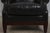 Frontgate Black Leather High Quality Club Wing Chair For Sale - Image 11 of 18
