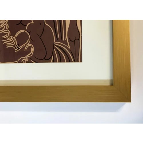 Artist: Pablo Picasso Country: Spain Title: Three Women Medium: Linocut in 3 colors Paper Size: Vellum 12.25 x 9.50 inch...