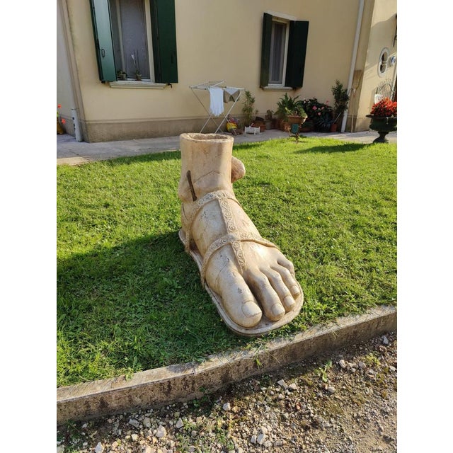 Unknown, Foot of Mercury, 18th Century, Greek Thassos Marble For Sale - Image 15 of 17