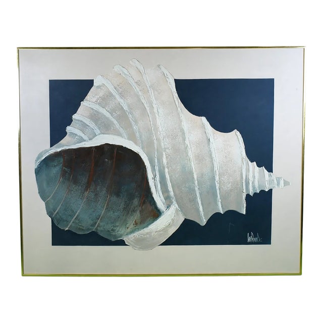 Vintage Lee Reynolds Shell Painting For Sale