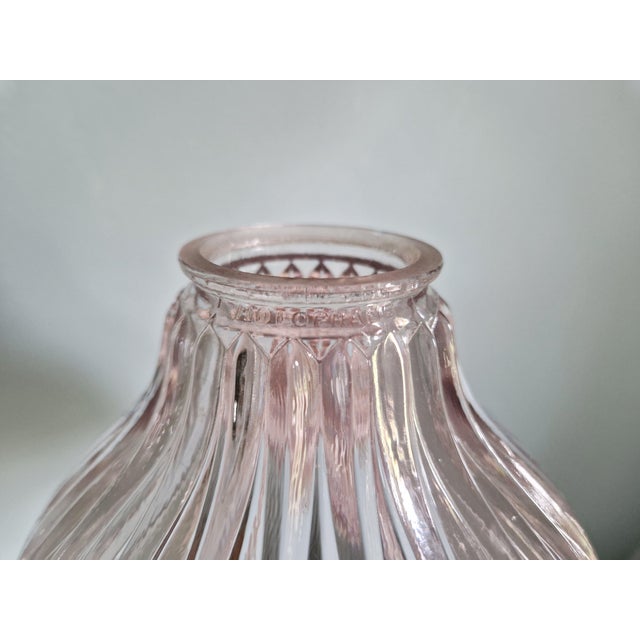 Pendant Light in Grooved Clear Glass from Holophane, 1930s For Sale - Image 13 of 14