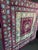 Vintage Indian Embroidered Wool Textile Wall Art – 32” X 31” For Sale - Image 10 of 13