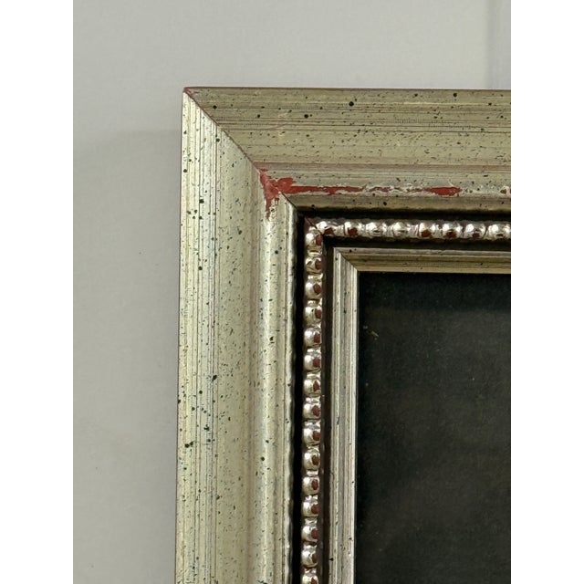 Mid-Century Hans Figura Signed Alpine Landscape Aquatint Etching on Silk For Sale - Image 9 of 11