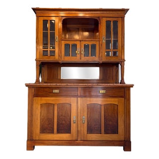 Art Nouveau Topped Kitchen Cabinet, 1920s For Sale