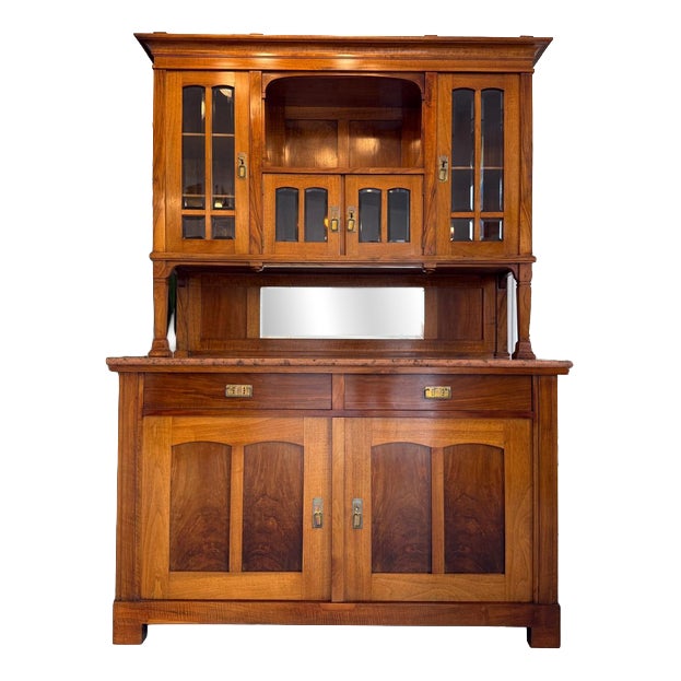 Art Nouveau Topped Kitchen Cabinet, 1920s For Sale