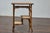 English 1920s Bamboo and Woven Rattan Side Table with Sectioned Shelves For Sale - Image 11 of 12