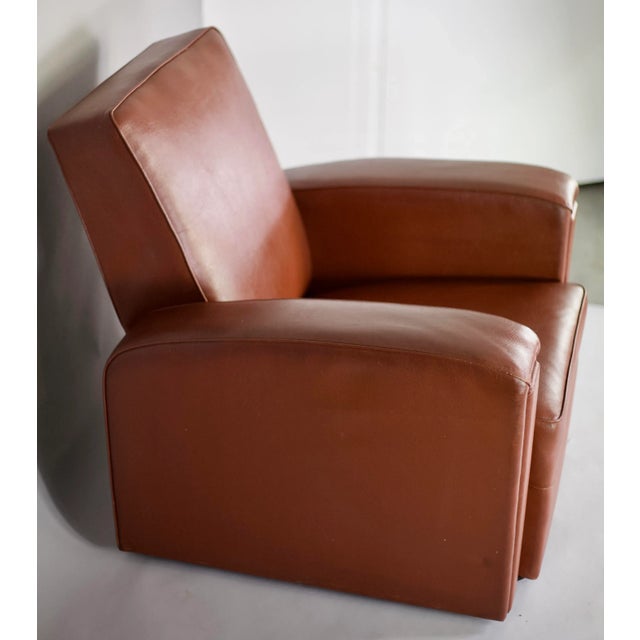 French Leatherette Armchair from Airborne, 1950s For Sale - Image 10 of 18