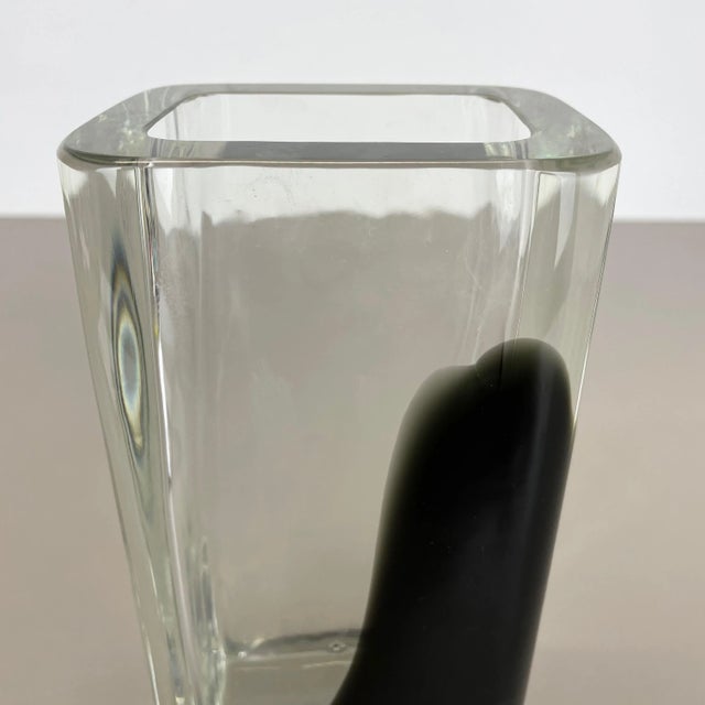 Large Murano Glass Vase by Antonio Da Ros for Cenedese, 1970 For Sale - Image 4 of 18