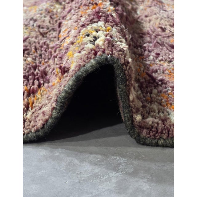 Vintage Purple Moroccan Rug - 10.6 X 6.5 Ft For Sale In Cleveland - Image 6 of 9