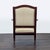 2000 - 2009 Therien Studio Workshops Classic Lounge Chair With Cream Upholstery For Sale - Image 5 of 8