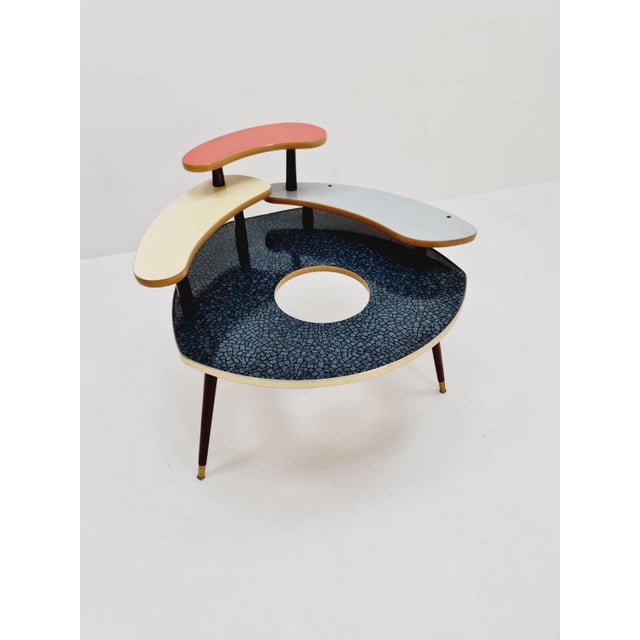 Large Mid-Century Minimalist German Colour Plant Stand For Sale - Image 10 of 11