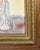 Pink Original Steve LeBailly Signed Watercolor Portrait After Whistler Adeline Grand Ornate Gilt Frame For Sale - Image 8 of 12