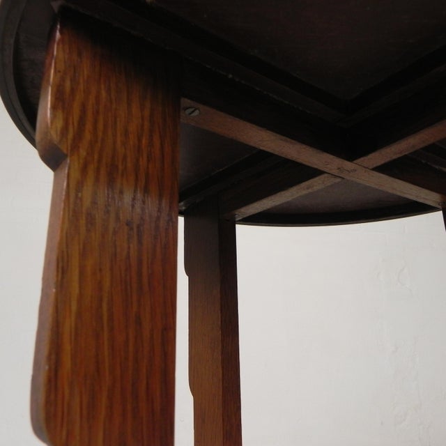 Vintage Art Deco Coffee Table with Brass Top, 1930s For Sale - Image 16 of 18