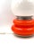 1970s Space Age Orange Murano Glass Table Lamp, 1970s For Sale - Image 5 of 15