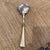 Sterling Silver Hammered Finish Casserole Spoon 9 1/2” For Sale - Image 4 of 5