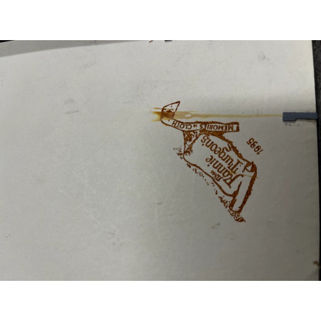 Wood 1995 Reproduction Embroidered Sampler For Sale - Image 7 of 8