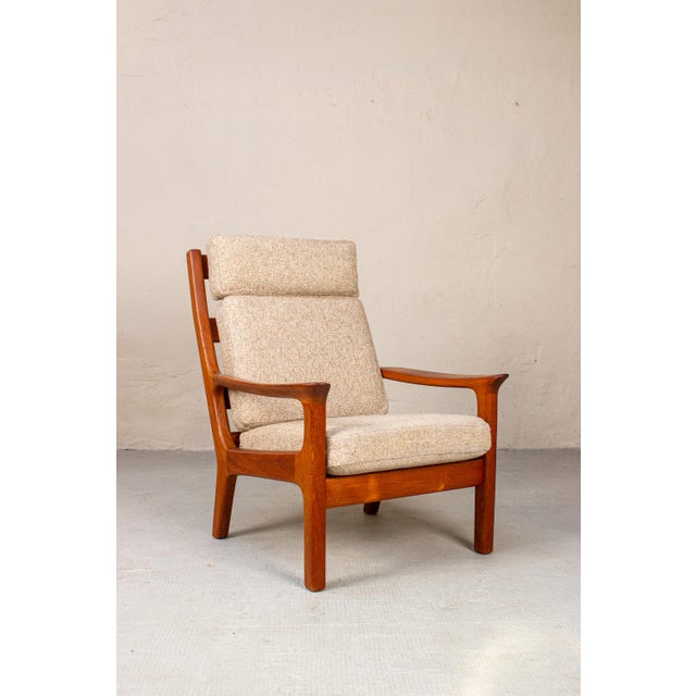 Mid-Century Danish Teak Armchair from Juul Kristensen, 1960s For Sale - Image 17 of 17