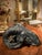 Vintage Patinated Plaster Rams Head Sculpture in the Neoclassical Taste For Sale - Image 3 of 11