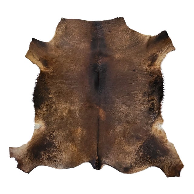 Vintage Rug in Cowhide, 1970s For Sale