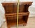 Brown Vintage Bookcase Display Traditional Farmhouse Style Solid Maple Two Shelves For Sale - Image 8 of 11