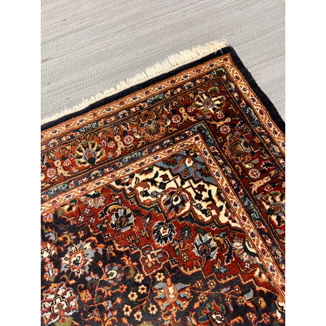 1990s 4ft X 6ft Persian Wool Area Rug For Sale - Image 5 of 12