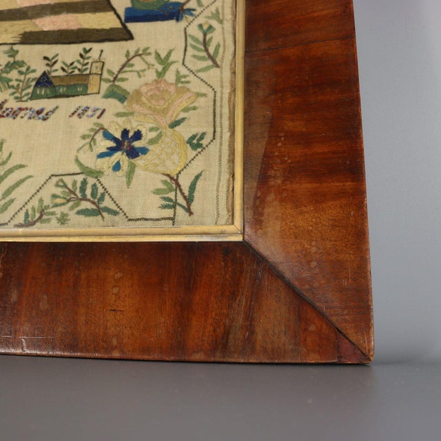 Victorian Sampler, 1851, by Mary James For Sale - Image 16 of 18
